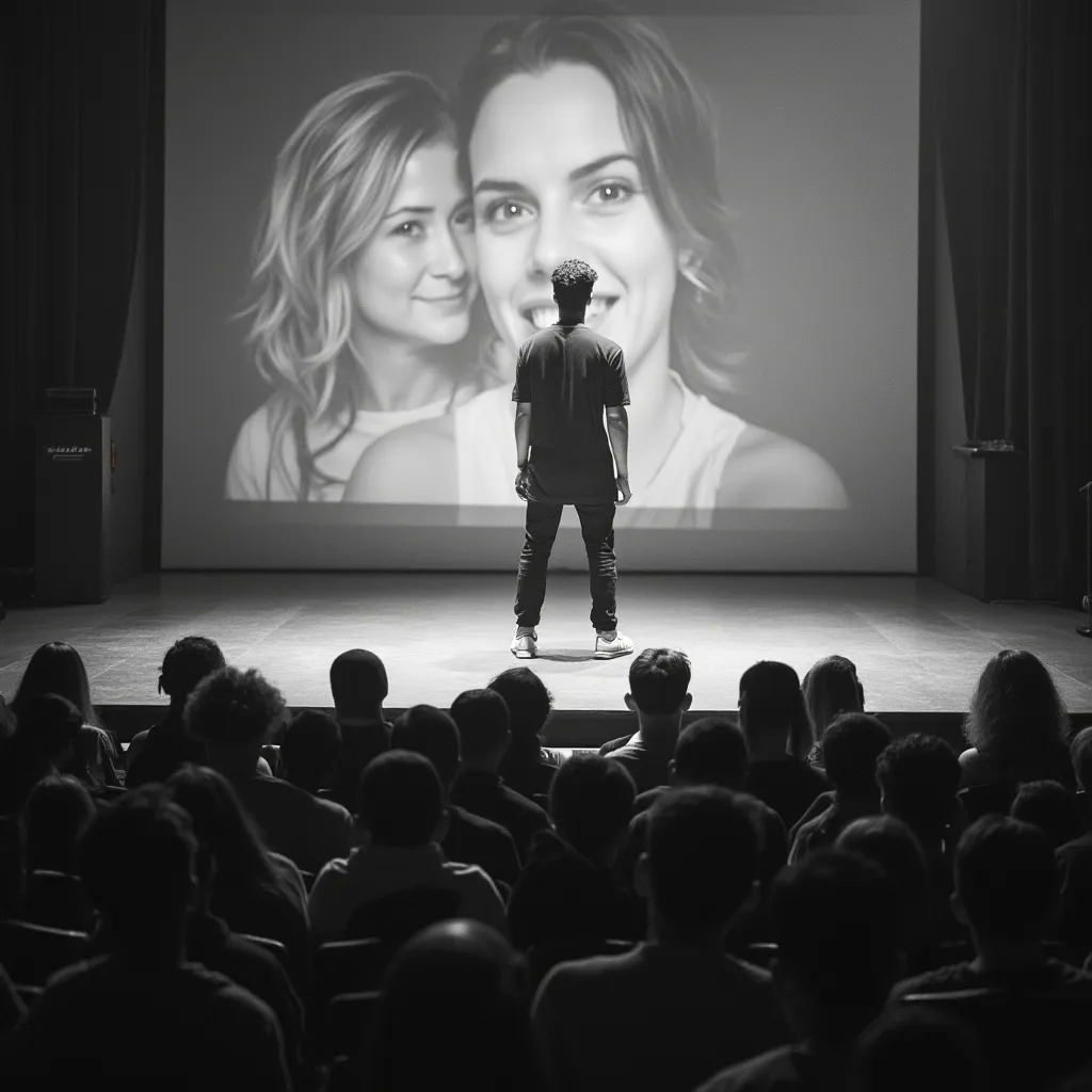 Előadás egy konferencián